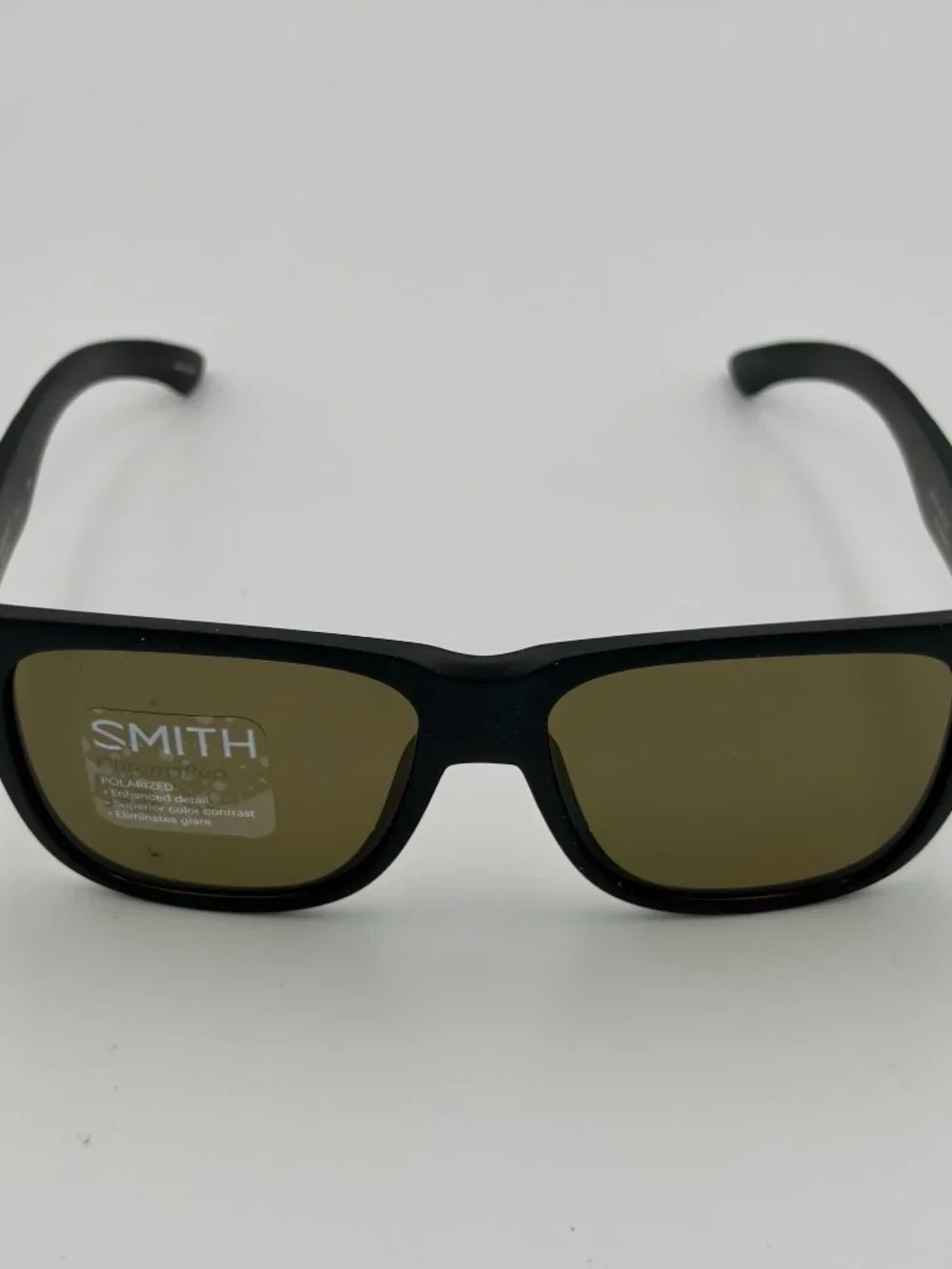 Smith Lowdown 2 Sunglasses Matte Black ChromaPop Polarized Gray Green